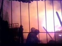 Sejumlah Kios di Lahan PT KAI di Solo Terbakar