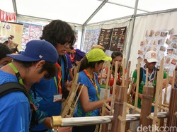Seperti ini Kehebohan Stan Indonesia di Jambore Dunia