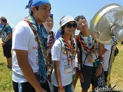 Begini Cara Anggota Pramuka dari Berbagai Negara Hadapi Panasnya Jepang