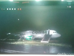 Citilink Berkoordinasi dengan KNKT Terkait Pesawat Tergelincir di Padang
