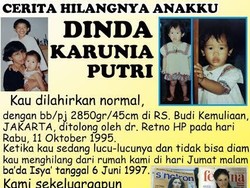 Ibu ini Terus Berdoa Putri Kecilnya yang Diculik 1997 Lalu di Ciledug Kembali