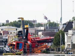 Crane Raksasa Timpa Rumah Warga di Belanda, 20 Orang Terluka