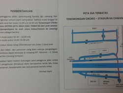 Terowongan Cikoko Depan St Cawang Satu Arah, Mau Lewat Mana?