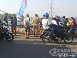 Ada Penemuan Mayat, Lalu Lintas di Sekitar Setu Pamulang Macet