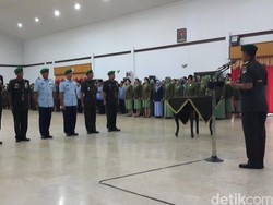 Mayjen Agus Sutomo Pimpin Sertijab Sejumlah Perwira di Kodam Jaya