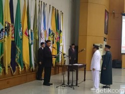 Lantik Penjabat Gubernur Jambi, Mendagri Minta Cermati Area Rawan Korupsi