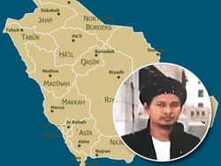 Berbaju Hitam, Zubair Imam Mahdi Salat Id Melingkar di Maqam Ibrahim