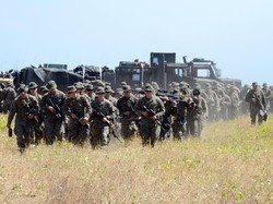 Latihan Bersama, US Marine Kagum dengan Militansi Prajurit Baret Ungu RI