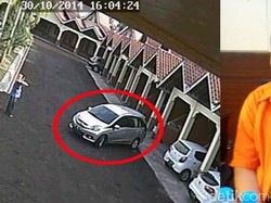 Penampakan Mobil Rian Saat Check-in di Hotel Cipaganti Bareng Andy