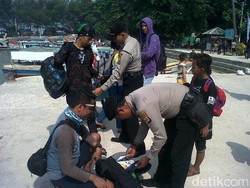 Gelar Operasi di Kepulauan Seribu, Polisi Sita Puluhan Miras