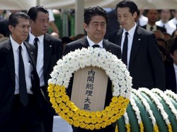 Komitmen PM Abe Soal Senjata Nuklir Dikritik Korban Bom Atom Nagasaki