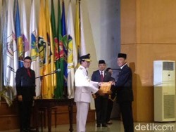 Mendagri Lantik Gubernur Kalsel Tarmizi Karim dan Wakil Rektor IPDN Erliana Hasan