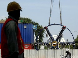 Diresmikan Jokowi, Bor Raksasa Pembelah Perut Jakarta Mulai Beraksi