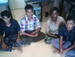 Kompak Isap Ganja di Pengungsian, 4 Imigran Myanmar dan Bangladesh Ditangkap
