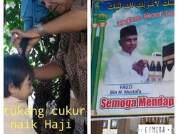 Menabung 40 Tahun, Tukang Cukur Ini Akhirnya Bisa Naik Haji
