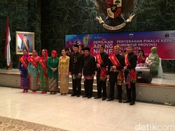 Begini Gaya Ahok Sambut Finalis Abnon Jakarta 2015 dengan Salam Betawi