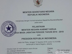 Penuhi Undangan Pelantikan Menteri, Ketua DPR Merapat ke Istana Negara