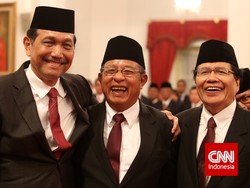 4 Menko Rapat Koordinasi Perdana di Kemenko Polhukam