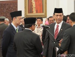 Sah! Presiden Jokowi Lantik 5 Menteri Baru Kabinet Kerja dan Seskab