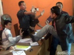 Mengamuk di KPU Banyuwangi, Anggota LSM Diamankan Polisi