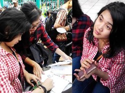 Gadis Manis Asal Sawangan ini Ingin Gabung Go-Jek Bantu Ortu Tapi Tak Punya SIM