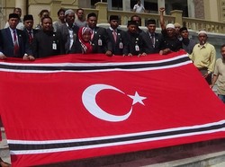 Anggota DPRK Lhokseumawe Aceh Kibarkan Bendera Bulan Bintang Merah dan Merah Putih