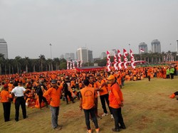 Ahok Minta Pasukan Oranye Jadikan Jakarta Bebas Sampah