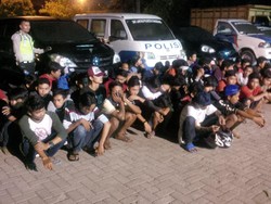 Puluhan Pembalap Liar Terjaring Razia di Tangerang, 43 Motor Diangkut Polisi