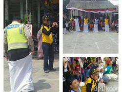 Polisi, TNI dan Masyarakat Antusias Lomba 17-an di Tangerang