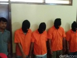 Komplotan Perampok Rumah Kosong Dibekuk Saat Foya-foya di Diskotek di Jakbar