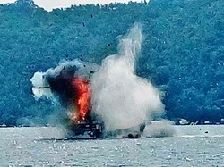 Pemerintahan Jokowi Konsisten Tenggelamkan Kapal Illegal Fishing