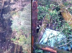 Penampakan Dari Dekat Puing Trigana Air di Pegunungan Papua