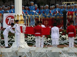 Paskibraka yang akan Bertugas di Istana Mulai Latihan Gabungan