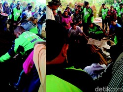 Ratusan Pengemudi Go-Jek Antarkan Yuli ke Tempat Peristirahatan Terakhir