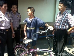Hidupi Istri dan 2 Anak, Remaja Bertato ini Nekat Curi Sepeda Lipat