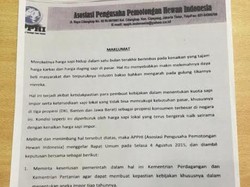 Polisi Ungkap Surat Pelarangan Pemotongan Daging Sapi, ini Penampakannya