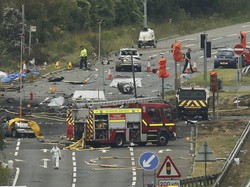 Korban Tewas Jet Hawker yang Jatuh di Jalanan Inggris Jadi 11 Orang