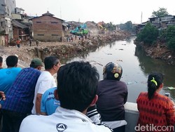Setelah Steril, Pembangunan Sodetan Ciliwung di Kampung Pulo Dimulai