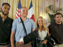 Prancis Beri Penghargaan 4 Pria Terkait Serangan di Kereta Peluru