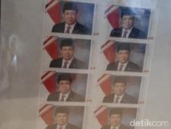 Wow! Wajah Anggota DPR Kini Terpampang di Prangko