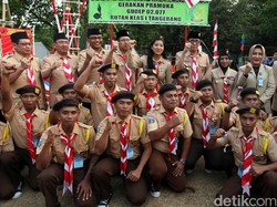 Ikut Perkemahan di Cibubur, Napi Senang Bisa Hirup Udara Bebas