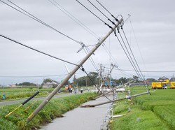 Topan Goni Terjang Jepang, 280 Ribu Warga Dievakuasi