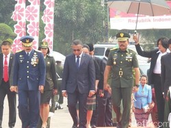 PM Timor Leste Rui Araoujo Ditemani Xanana Gusmao Ziarah di TMP Kalibata