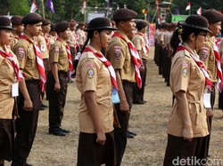 Polda Metro: Ada 100 Bus Hilir Mudik di Cibubur Selama Jambore Nasional