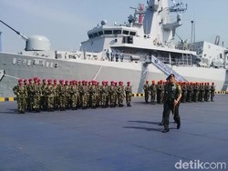Panglima TNI Berangkatkan Satgas Maritime Task Force ke Libanon