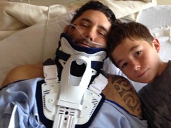 Kisah Charlie Bantu sang Ayah yang Ditabrak Batu Gunung Bertahan Hidup