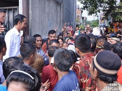 Jokowi Kembali Blusukan di Kampung-kampung di Jakarta, ini Foto-fotonya