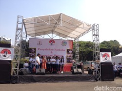 HAMI Gandeng Direktorat Narkoba Polda Gelar Penyuluhan Narkoba di Monas