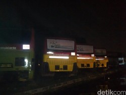 Puslabfor Polri Pagi ini Olah TKP Kebakaran di Pul Operator TransJ
