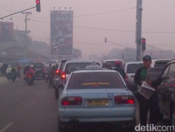 Diterjang Asap, 12 Ribu Warga Riau Terserang ISPA